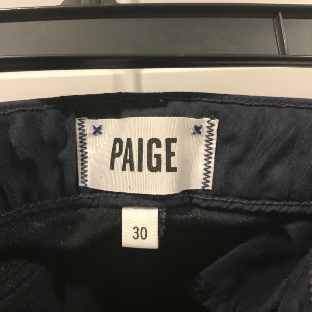 PAIGE jeans, size 30, dark skinny jean